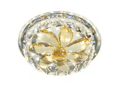 Kristall Deckenleuchte Mini Stil Moderne Dekor Flachbauweise Mit Kristall-Deckenleuchte Für Treppenhaus