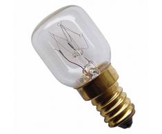 5 Stück Glühbirne E14 - 15 Watt Spezial-Leuchtmittel für Salzlampe und Kühlschrank U2282