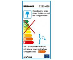Badlampe, Deckenleuchte, 2x GU10, 35 Watt, 220 Lumen, IP44, dimmbar, Strahler dreh- und schwenkbar, chrom 2225-028