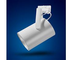 Mextronic 3-PHASEN-STROMSCHIENENSTRAHLER 40W F10 Neutralweiss led 3 phasen strahler für Schienensystem