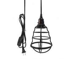 Retro Deckenleuchten Kronleuchter Leuchter Pendelleuchte Eisen E26 E27 Stecker Leuchte für Kinderzimmer Schlafzimmer Wohnzimmer Küche Esszimmer Bar Loft Restaurant Korridor Balkon Garden