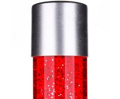 MIA Light Glitter ↥760mm/ Retro/ Rot/ Leuchte Glitterlampe Glitterleuchte Lavalampe Lavaleuchte Magmalampe Magmaleuchte