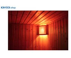 BON POOL Salzkristallleuchte Sauna Eckleuchte einfach