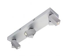 !!!JETZT IM ANGEBOT!!! *PREMIUM* HADAR-5 Schienensystem 1/2/3/4 Flammig LED COB 5W LED Wandstrahler Deckenlampe Strahler Schienensystem Flexibilität (3-Flammig)