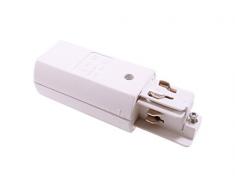 Deko-Light Schienensystem 3-Phasen 230 V, Einspeiser rund links, 220-240 V AC/50-60 Hz 444511
