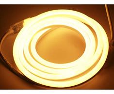 LED Lichtschlauch 5m | Lichtband für Außen| Lichtschlauch diffuses Licht| LED Lichtband dimmbar| Wasserdicht nach IP68