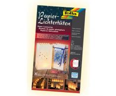 Lichtertüte - 5 Stück, 24,5x14x8,5 cm, Funkelsterne