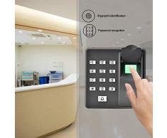Elektronisches Türschloss Biometrics Türzugang Kontrollsystem Intelligentes Wasserdichtes RFID IC/ID Türschloss mit Fingerabdruckzugang und Optischem Sensor Geeignet für Wohnbereiche, Büroräume usw