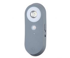 MZZG Induktion Nachtlicht Intelligente Bewegung USB-Ladeinduktion des menschlichen Körpers Infrarotleuchte Wandleuchte Beleuchtung Kinderzimmer Closet Treppen,Grau