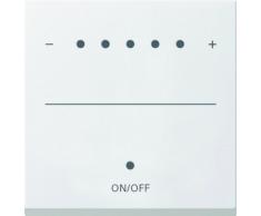 Gira 226027 System 2000 Aufsatz Touchdimmer System 55, reinweiß matt