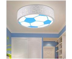 WI Hause Außenbeleuchtung Deckenleuchte Moderne Led Kinder Lampe Jungen Mädchen Cartoon Basketball Fußball Lampe 40X9 Cm 24 Watt Warmes Licht