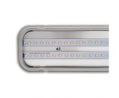 LED Wannenleuchte Arbeitsleuchte 36W Wannenlampe Feuchtraumleuchte Kellerlampe Hallenleuchte Industrie Lager Deckenleuchte (HLA-36W-3000lm)
