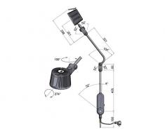 GiMa 30747 Halogen solesud 2 auf Deckenfluter