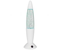Tischleuchte Lavalampe Lava-Glitzer-Lampe, bunte LEDs, mit Farbwechselfunktion (glitzer)