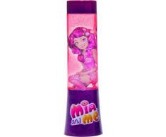 Joy Toy Mia and Me LED-Lavalampe mit Glitter Mia Figur - zylinderförmig, 15 x 4,5 cm 118087