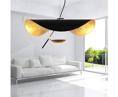 LED Pendelleuchte Nordic Eisen Hängeleuchte Modern Schmiedeeisen Einfachheit Pendellampe Esszimmer Hängelampe Metall Kronleuchter Wohnzimmer Deckenleuchte Küche Lampe Arbeitszimmer Beleuchtung