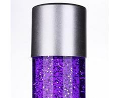 MIA Light Glitter ↥760mm/ Retro/ Violett/ Leuchte Glitterlampe Glitterleuchte Lavalampe Lavaleuchte Magmalampe Magmaleuchte