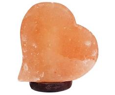 SudoreWell® Salzkristall Lampe Salzlampe Herz