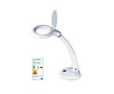 Promed LED Tischlupenlampe LTM-30 mit 30 LED Lampen für ausgezeichnete Lichtleistung, 175% Vergrößerung, für den Arbeitsplatz, der Maniküre, Lesehilfe für Senioren, Sehhilfe für Sehbehinderte
