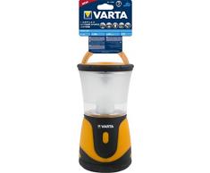 VARTA 1 Watt LED Outdoor Sports Lantern L10 3AA Camping-/ Taschenlampe Campingleuchte Garten-laterne stufenlos dimmbar, Nachtlichtfunktion geeignet für Camping, Angeln, Outdoor, Stromausfall, Notfall