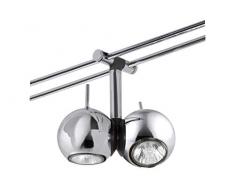 Paulmann 976.16 Schienensystem Light&Easy Spot Sphere 2x20W GU4 Chrom 12V Metall