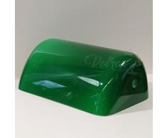 Ersatzglas Leuchtenschirm Lampenglas für Bankerleuchte Opal grün Breite 230mm Tiefe 138mm Höhe 86mm