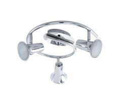 EGLO 93548 Deckenbogen, Metall, silber