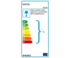 QAZQA Landhaus / Vintage / Rustikal Außenleuchte / Wegeleuchte / Gartenlampe / Gartenleuchte / Standleuchte New Port P80 kupfer IP44 / Außenbeleuchtung Glas / Metall / Andere LED geeignet E27 Max. 1 x