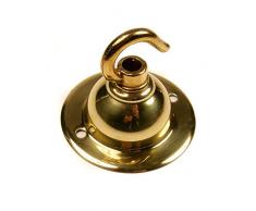 Deckenhaken Messing Lampe Kronleuchter Haken 65 mm Durchmesser