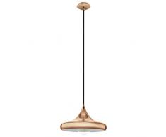 EGLO CORETTO 2 Hängeleuchte Stahl 60 W, kupfer