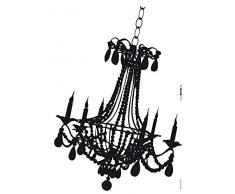 Komar 17042h Deco-Sticker Kronleuchter, Bunt