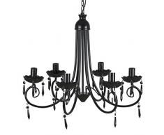 vidaXL Pendelleuchte Kronleuchter Deckenleuchte Kristall Lampe Lüster Leuchte