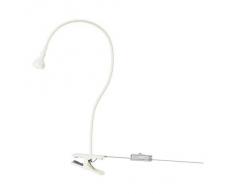 IKEA JANSJÖ LED-Klemmspot WEIß Büroleuchte/Schreibtisch-/Arbeitslampe Lampe