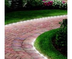 Solar-Lichtschlauch mit 50 weißen LEDs und Erdspieß