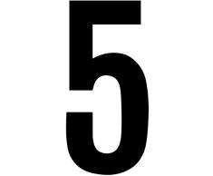 RZB Zimmermann Ziffer sw 120mm 99223.013.5 f.d.superflache HNL Beschriftung für Hausnummernleuchte 4010319325554