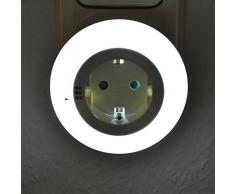 LED Nachtlampe für Steckdose mit Farbwechsel Nachtlicht Treppenlicht Lampe