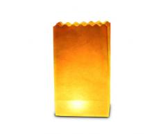 Sky Lanterns Ltd. 50 STK. Lichttüten, Candle Bags, Luminaria Party & Feier Geburtstag - blanko