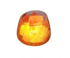 Himalaya Salz Lampe Kristall Salz Felsen Lampe Kreativ LED Nachtleuchte Keine Birnen Geändert Müssen Rosa Natürliche Himalaya Salzleuchte