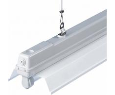 Trilux 75 N – Band Aussetzung Stahl 1 m Lichtertüte Luminaria 711 – 712 2U