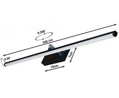 Wandlampe 50 cm Warmweiß MOD-B Bilderleuchte Beste Qualität Designer Lampe Bildleuchte LED (Schwarz)
