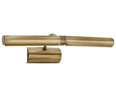 Licht-Erlebnisse Bilderleuchte Bilderlampe in Bronze E14-Fassung Bilderbeleuchtung Lampe Leuchte RA1/1/720