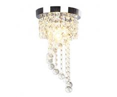 Dellemade Mini Stil 1-Leuchtet Kristall kronleuchter Modern Deckenleuchte Für Treppenhaus, Bar, Küche, Esszimmer, Kinderzimmer