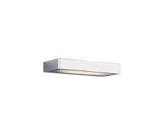 Serien SML LED Wandfluter Small, aluminium eloxiert Diffusor opal LED 3000K 16W 1100lm 15 cm