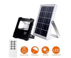 Solar-Flutlicht mit Fernbedienung LED Solarleuchte 25 LEDs Wasserdicht Solar-Sicherheitsleuchte Dämmerung bis Morgendämmerung Außenbeleuchtung Solarpanel Licht für Hof, Garten, Terrasse