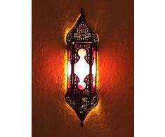 Orient indische Wandleuchte Lampe Appsara pink