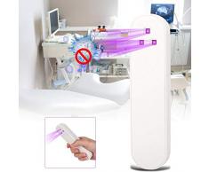 UV Desinfektionslampe, Tragbare Hand UV Desinfektionslampe, USB tragbare Ozonkeimtötende Sterilisationslampe, Desinfektionswerkzeug für den Einsatz im Home Office von Travel Hotels LED UV Lichtstange