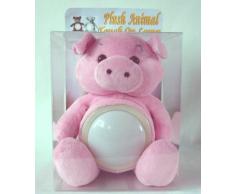 Kuscheltier mit LED Touchleuchte und Farbwechsel - Schweinchen