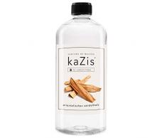 KAZIS I Orientalisches Sandelholz I Für Alle Katalytischen Lampen I Raumduft I Parfums De Maison I Nachfüll-Öl (Refill) I 1000 ml I 1 Liter I herb süß I Lampe Berger geeignet