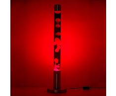 MIA Light Lava ↥760mm/Retro/Orange/Transparent/Klar/Lampe Lavalampe Lavaleuchte Magmalampe Magmaleuchte