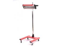 Varan Motors 602023 Infrarot-Lampe für Körper-Trocknung 1100W Infrarot-Lacktrockner 1100W